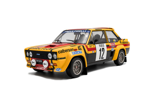 SOLIDO Fiat 131 Abarth Rallye de Monte-Carlo 1980 | #12 M.Mouton / Arri 1:18