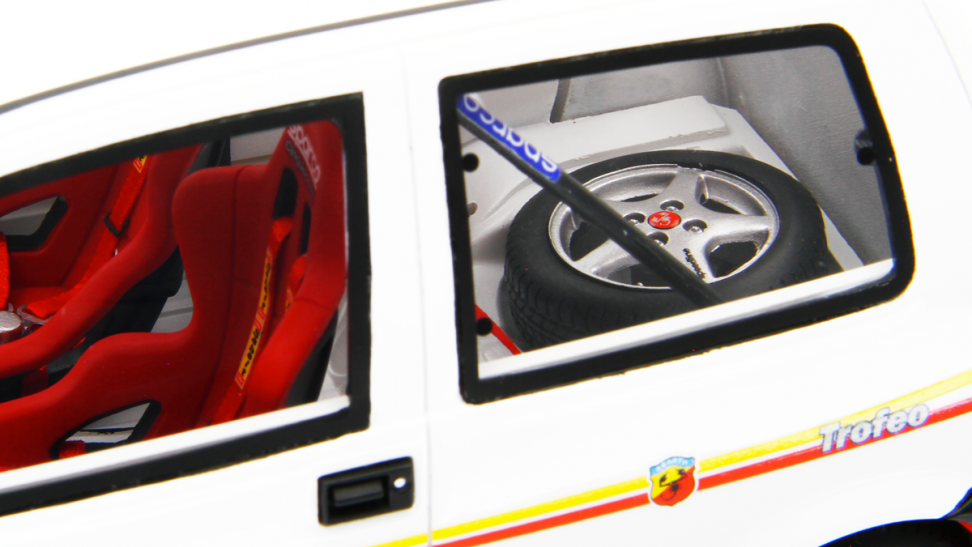 LAUDO RACING Fiat Cinquecento Trofeo Rally Monte Carlo 1993 | 1:18