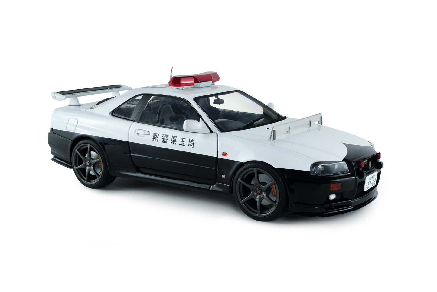 SOLIDO Nissan Skyline GT-R (R34) Japanese Police | 1:18