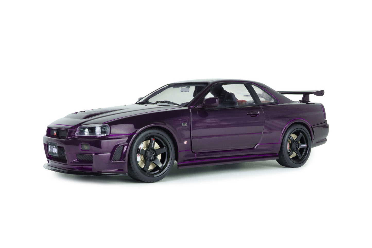 SOLIDO Nissan Skyline GT-R (R34) Nismo 1999 Z-Tune Midnight Purple | 1:18