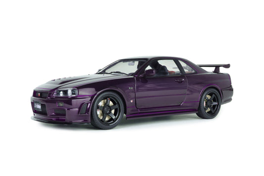 SOLIDO Nissan Skyline GT-R (R34) Nismo 1999 Midnight Purple | 1:18 - PRE ORDER
