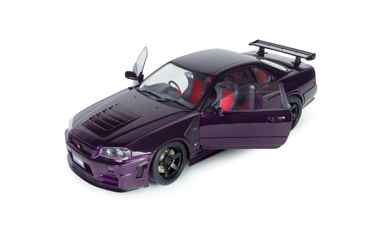 SOLIDO Nissan Skyline GT-R (R34) Nismo 1999 Z-Tune Midnight Purple | 1:18