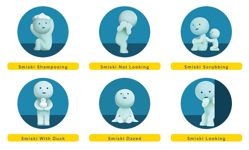 SMISKI Bathroom | Glow in the Dark (Blind Box)