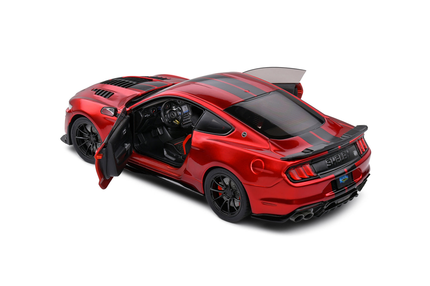 SOLIDO Shelby Mustang GT500 KR 2023 | Red/Black 1:18