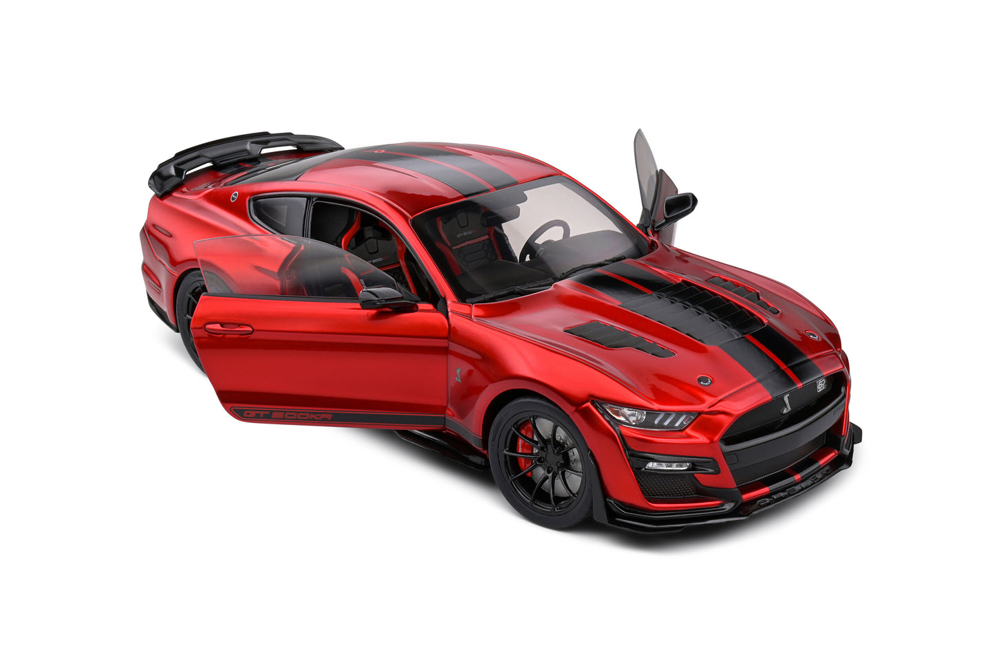 SOLIDO Shelby Mustang GT500 KR 2023 | Red/Black 1:18