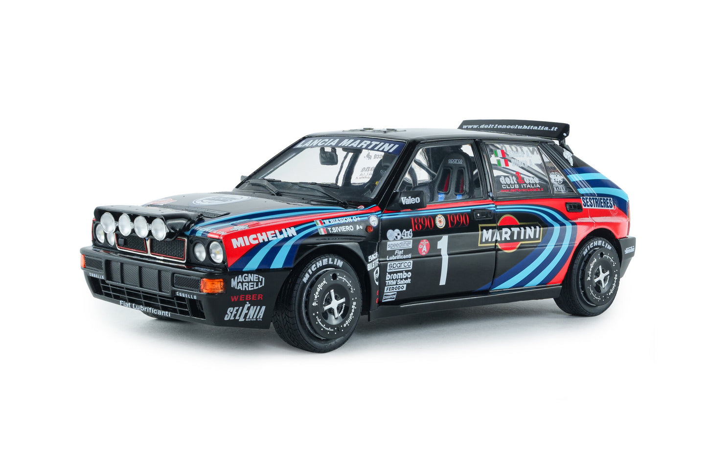 SOLIDO Lancia Delta HF Integrale Rallye Montecarlo 1990 | 1:18 - PRE ORDER