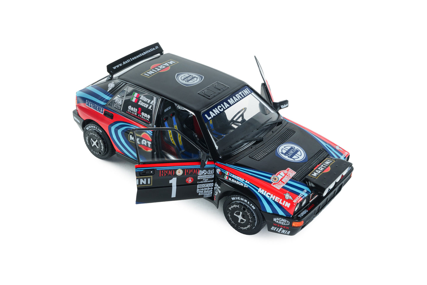SOLIDO Lancia Delta HF Integrale Rallye Montecarlo 1990 | 1:18 - PRE ORDER