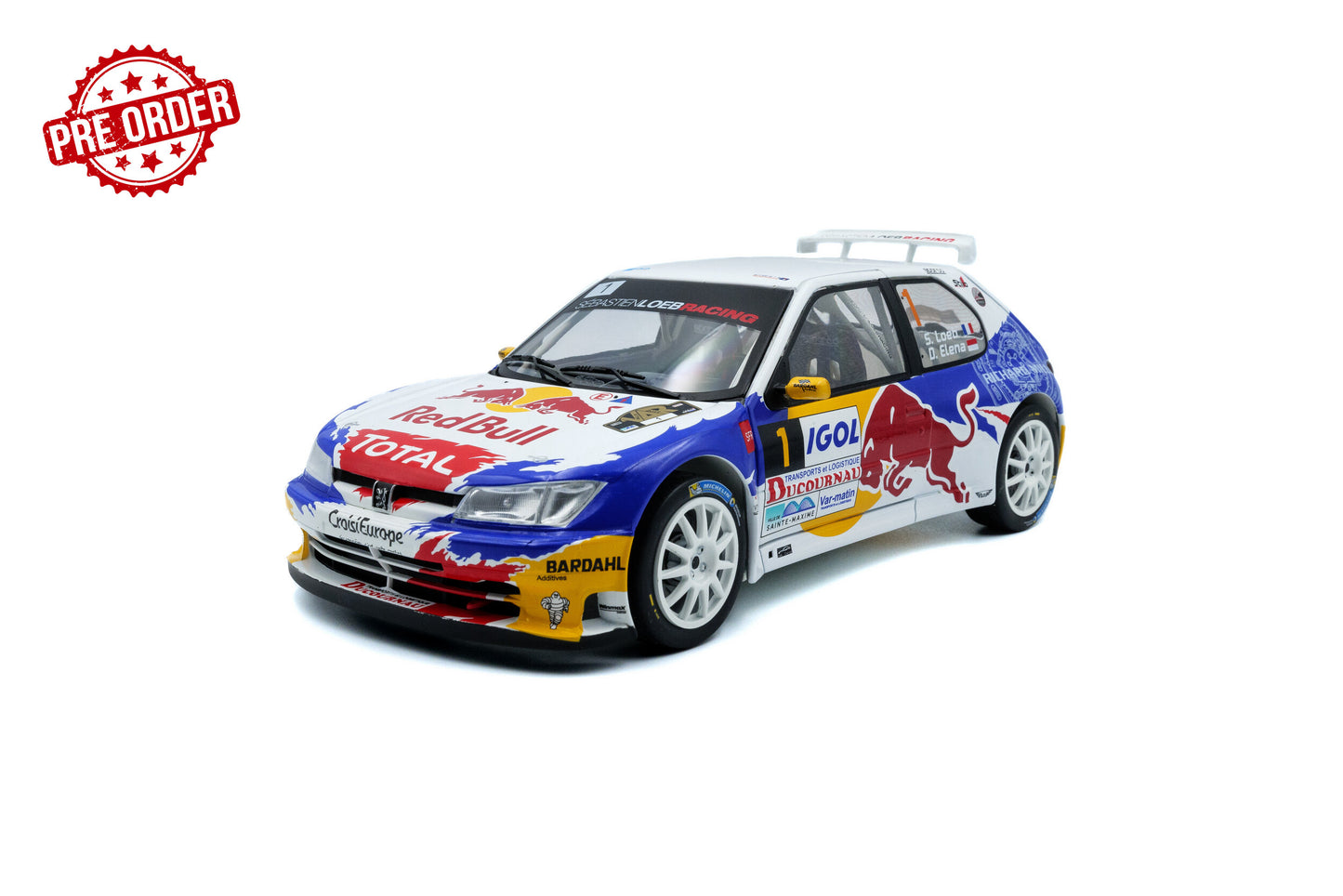 SOLIDO Peugeot 306 #1 Maxi Rally du Var 2017 | 1:18 - PRE ORDER