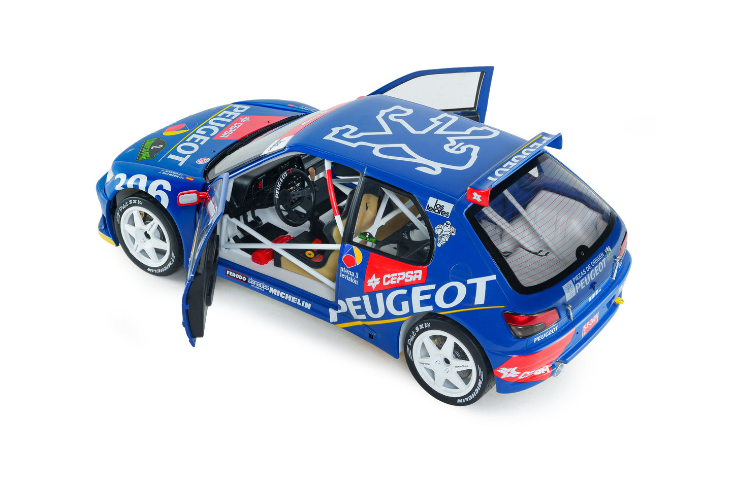 SOLIDO Peugeot 306 Maxi Rallye de Avilès 1997 | 1:18 - PRE ORDER