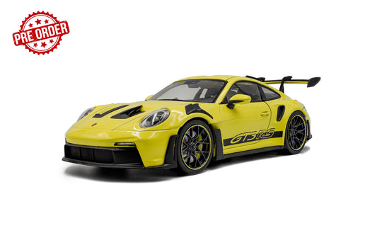 SOLIDO Porsche 911 GT3 RS 2024 | Neon Lime 1:18 - PRE ORDER