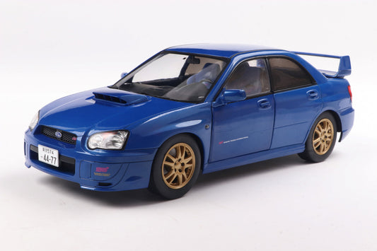 SOLIDO Subaru Impreza WRX STI 2003 | Sonic Blue 1:18