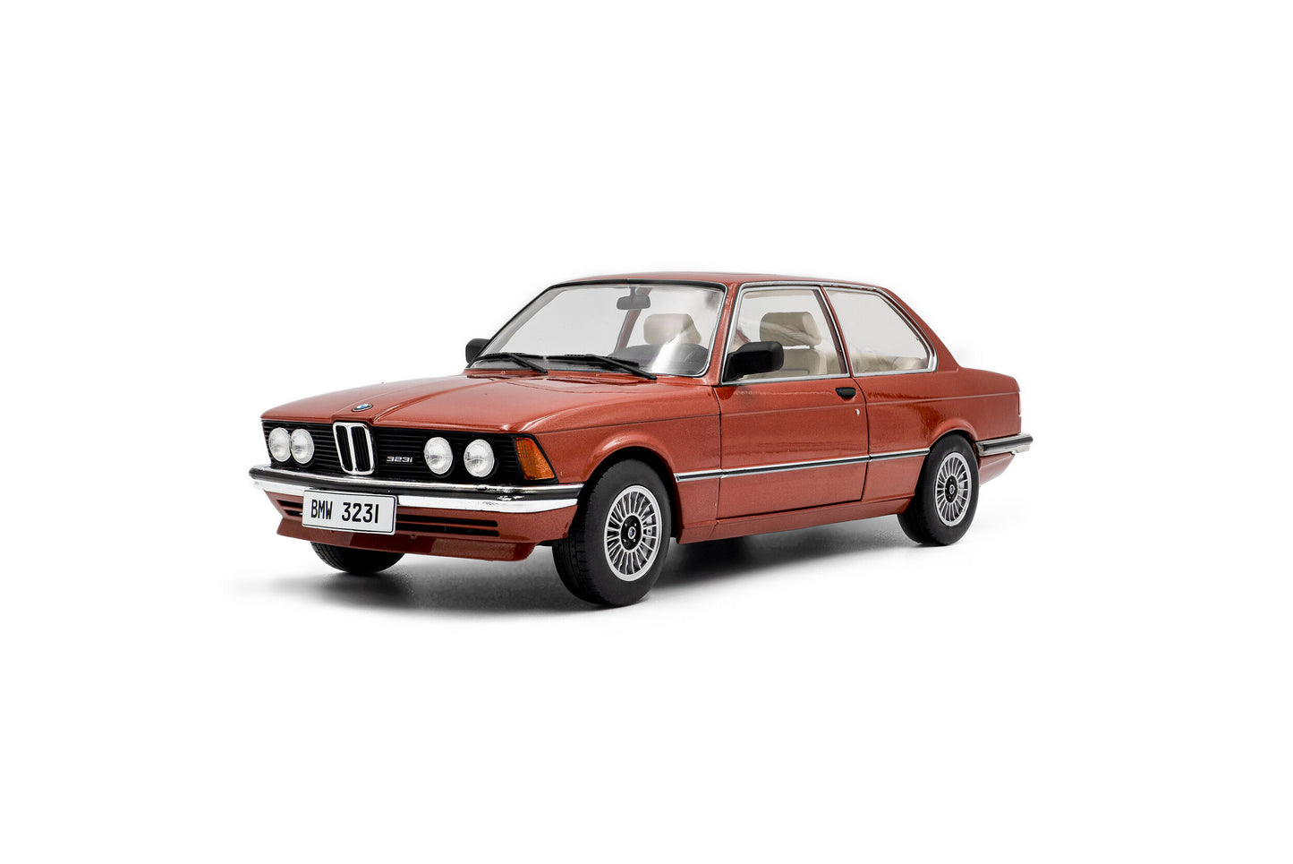 SOLIDO BMW E21 323i 1980 | Metallic Red 1:18