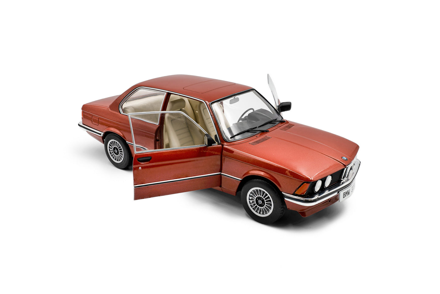 SOLIDO BMW E21 323i 1980 | Metallic Red 1:18
