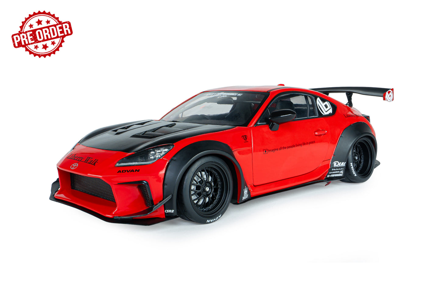 SOLIDO Toyota GR86 Liberty Walk 2024 | 1:18 - PRE ORDER