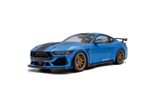 SOLIDO Shelby Mustang Super Snake 2025 | Grabber Blue 1:18