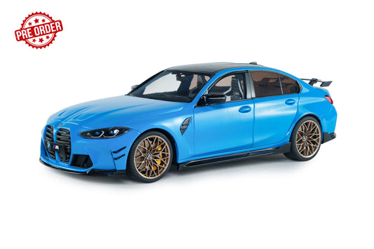 SOLIDO BMW M3 Performance 2024 Daytona Beach Blue | 1:18 - PRE ORDER