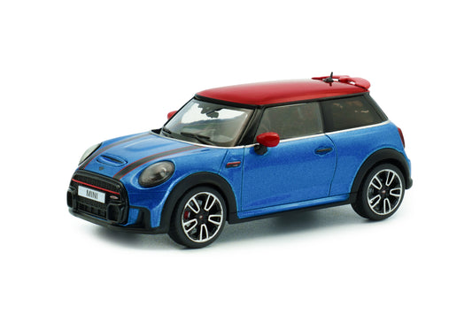 SOLIDO Mini Cooper John Cooper Works 2023 | Island Blue Metallic 1:43
