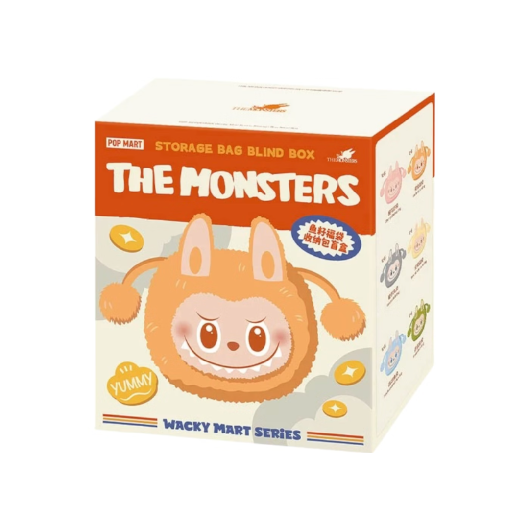 POP MART Labubu Wacky Mart Storage Bag | Pop-Up Store EXCLUSIVE (Blind Box)