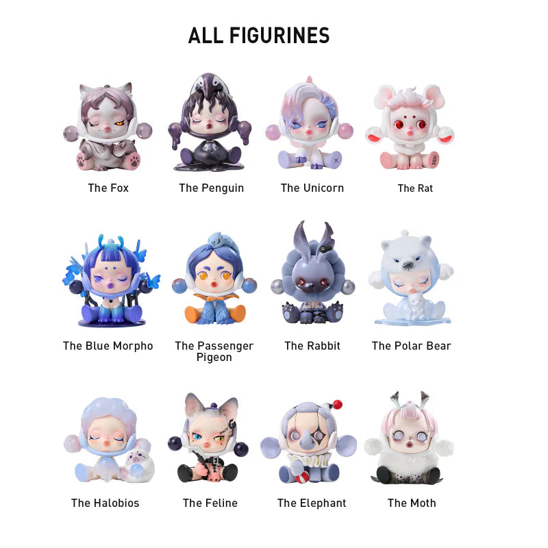 POP MART SKULLPANDA The Mare Of Animals (Blind Box)