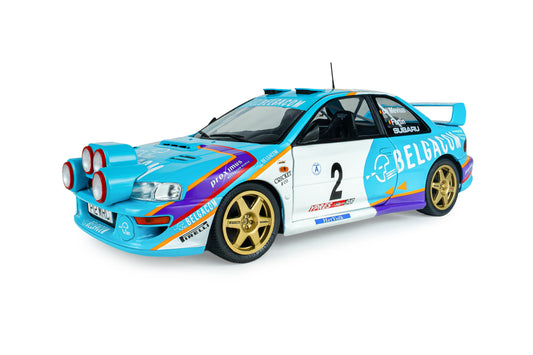 SOLIDO Subaru Impreza S5 WRC99 Belgium Ypres Westhoek Rally | 1:18