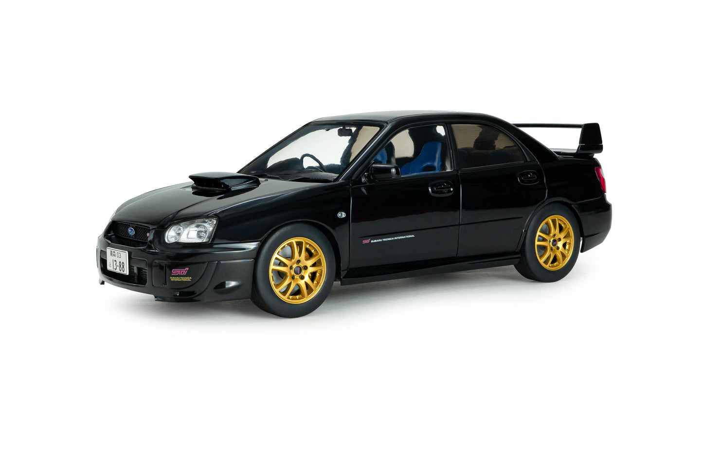 SOLIDO Subaru Impreza WRX STI 2004 Java Black Pearl | 1:18