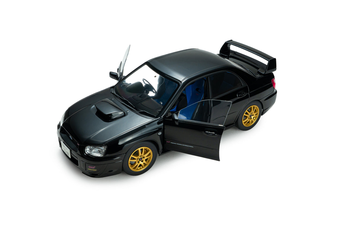 SOLIDO Subaru Impreza WRX STI 2004 Java Black Pearl | 1:18