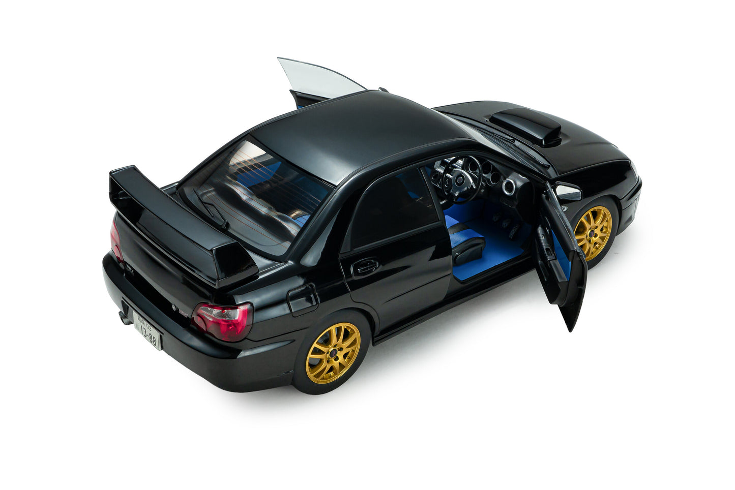 SOLIDO Subaru Impreza WRX STI 2004 Java Black Pearl | 1:18