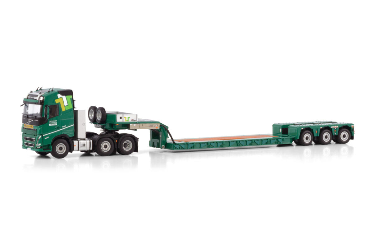 WSI MODELS Volvo FH5 Globetrotter XL 6x2 Euro PX Low Loader - 3 Axle | Thevenon Transports Spéciaux 1:50