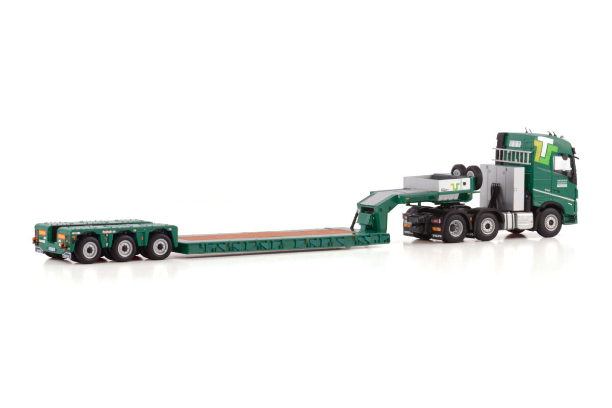 WSI MODELS Volvo FH5 Globetrotter XL 6x2 Euro PX Low Loader - 3 Axle | Thevenon Transports Spéciaux 1:50