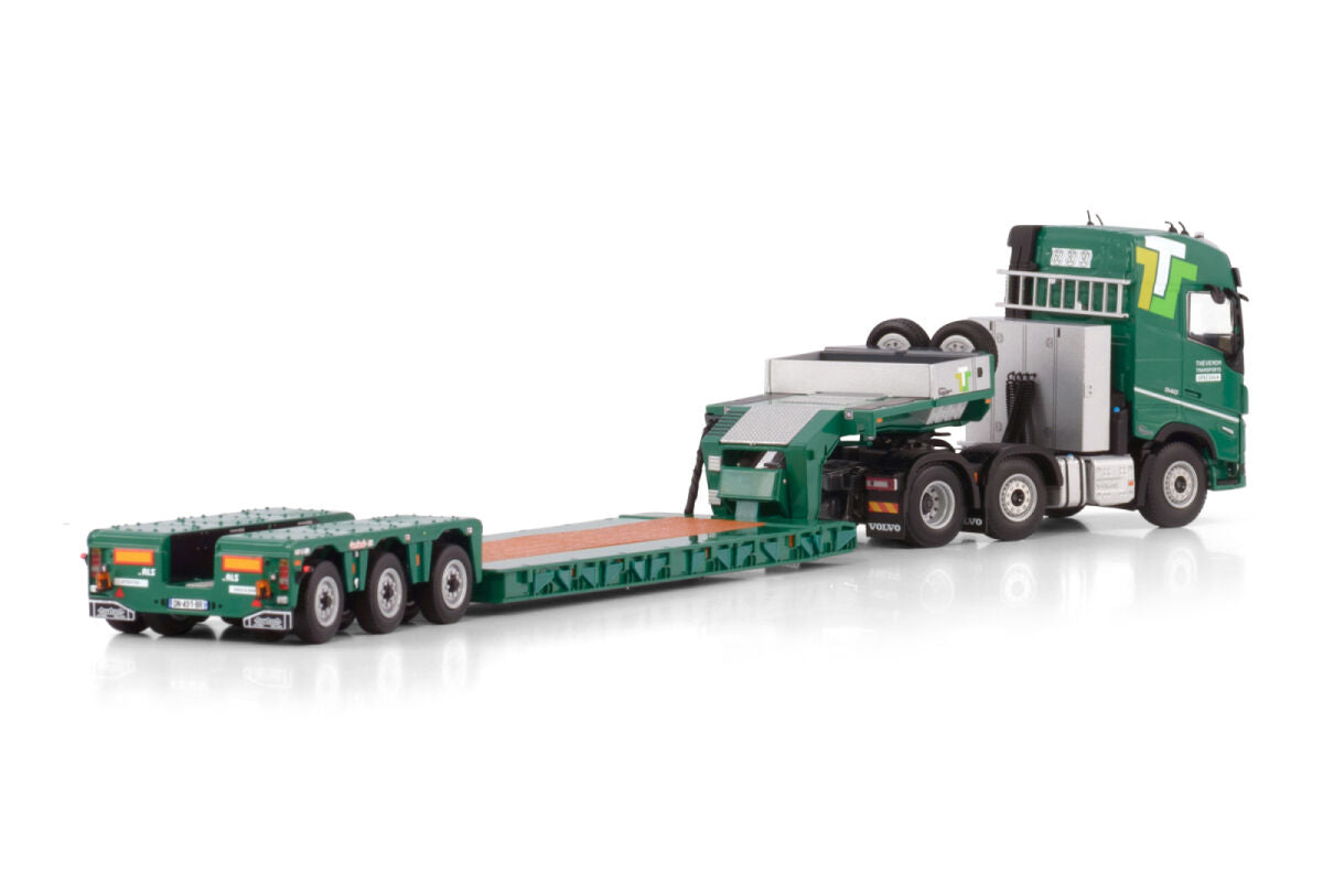 WSI MODELS Volvo FH5 Globetrotter XL 6x2 Euro PX Low Loader - 3 Axle | Thevenon Transports Spéciaux 1:50